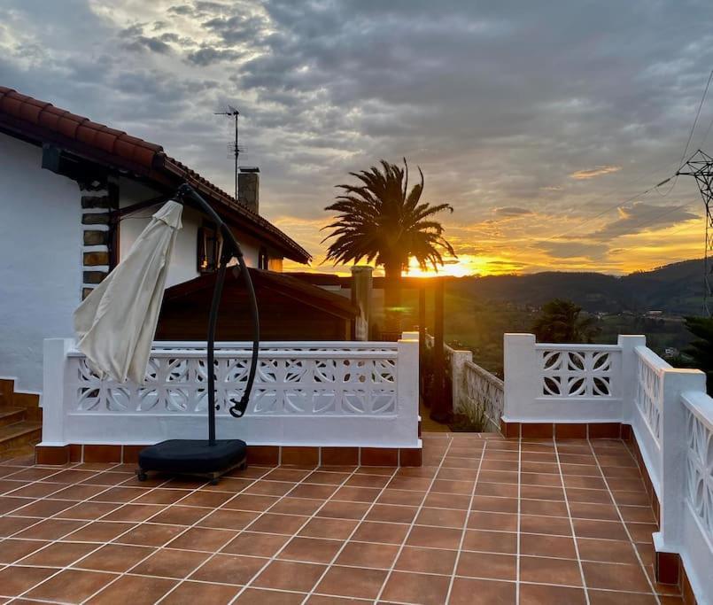 Apartamento Bilbo Near Atico Rural Con Terraza Basauri Exterior foto